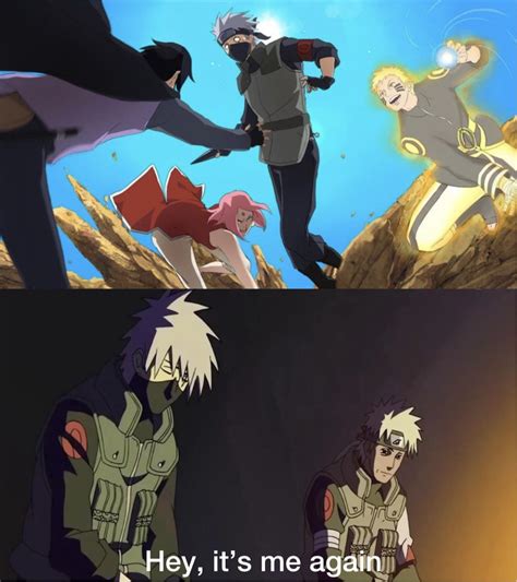 When kakashi decides to test the bells again : r/Boruto