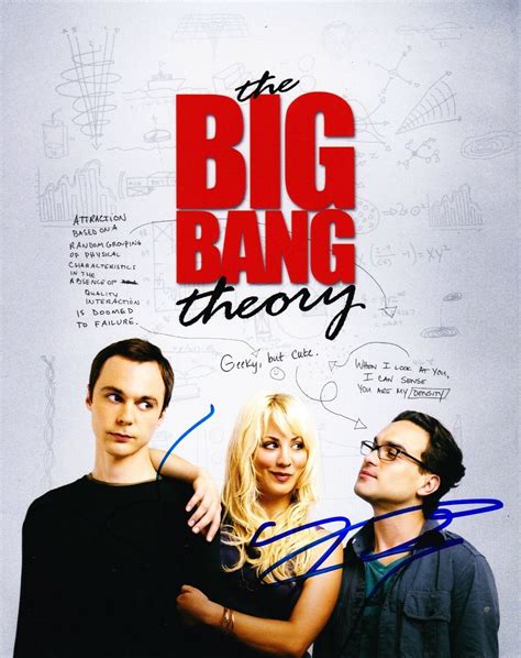 Jim Parsons Johnny Galecki Big Bang Theory Signed 8x10 Photo Authentic Autograph Collectible