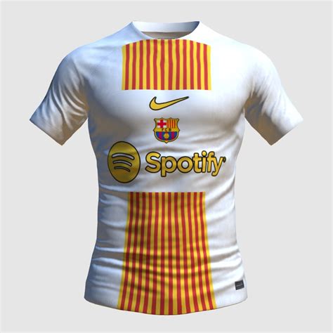 Fc Barcelona White Kit Fifa Kit Creator Showcase