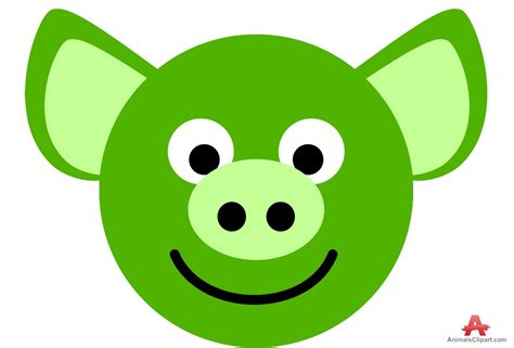 Happy pig face clipart free design download - WikiClipArt