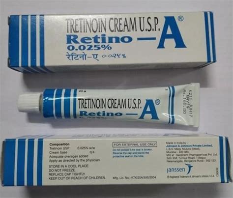 Retino A Cream 0 025 Packaging Size Tube Of 20gm At Rs 230 Piece In Nagpur