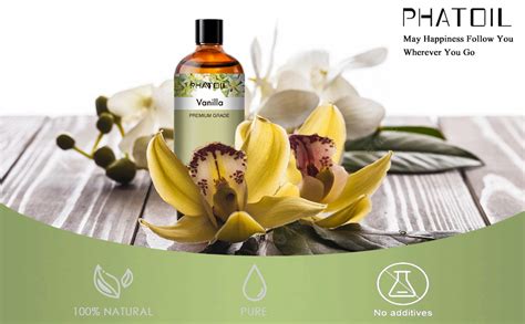 Phatoil Vanilla Essential Oil 100ml Essential Oils For Diffuser