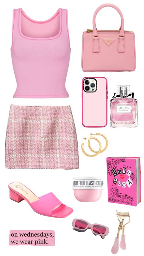 #meangirls #pink #onwednesdayswewearpink #burnbook #y2k | Outfits, Mean ...