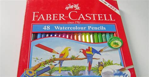 Faber-Castell 48-pc. Watercolor Pencils - Color Chart - Glai's Creative ...