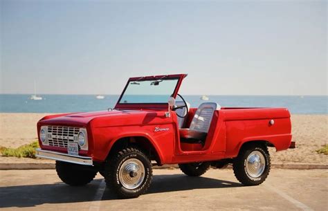 1966 Ford Bronco Roadster Looks Right At Home In California Offered At No Reserve Autoevolution