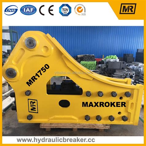 Mr1750 OEM 175mm Chisel Skid Steer Excavator 4 Ton Hydraulic Hammer