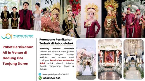 Paket Pernikahan, All In Venue, Gedung Pernikahan Gedung Gor Tanjung Duren