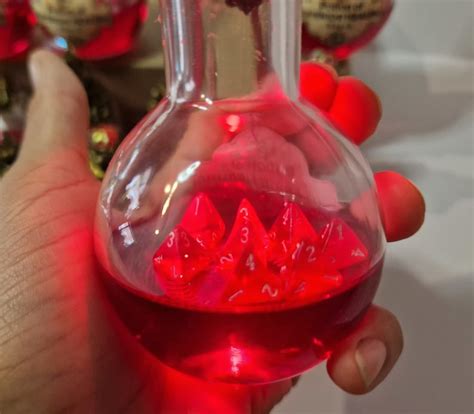 Dnd 5e Healing Potion Superior Healing Potion With Led Light Etsy