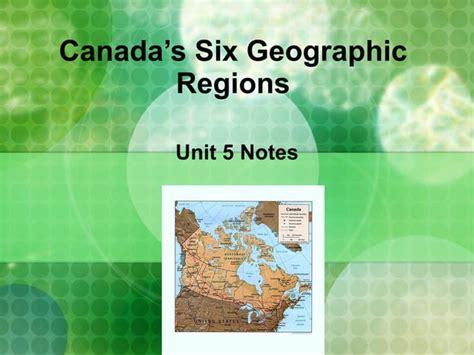 6 Geographic Regions | PPT | Free Download