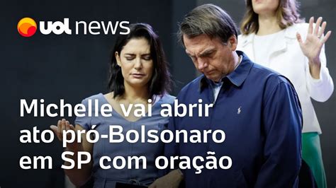 Michelle Bolsonaro Vai Abrir Ato Em Sp Com Oração Josias É Encontro