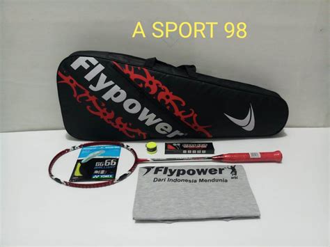 RAKET BADMINTON ORIGINAL FLYPOWER TORNADO 800 Lazada Indonesia