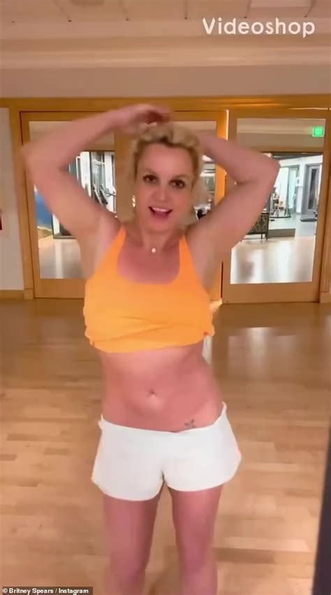 Britney Spears Dancing Thirst Trap Video Rocking A Skimpy Crop Top Goes