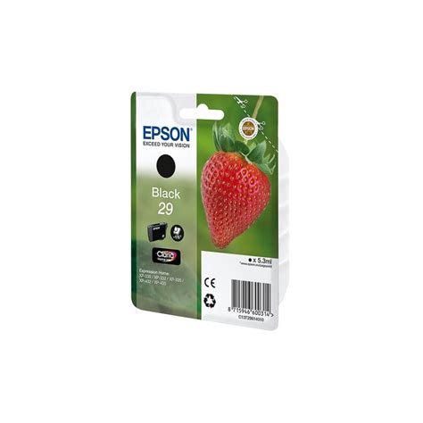 EPSON Cartouche Fraise 29 Encre Claria Home Noir