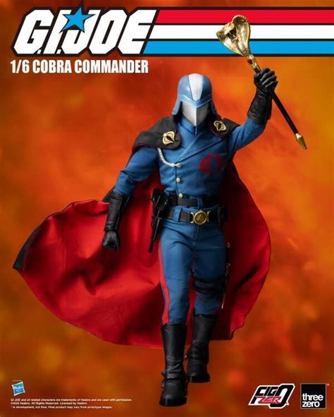 Pre Order Threezero Gi Joe Cobra Commander 16 Deluxe Scale