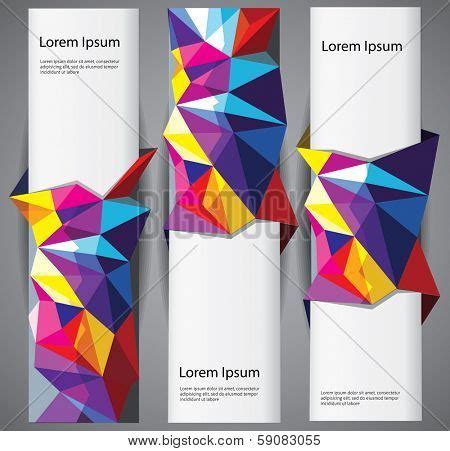 Set Web Banners Vector Photo Free Trial Bigstock