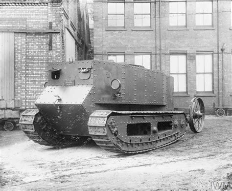 Experimental Tanks Of The First World War Imperial War Museums