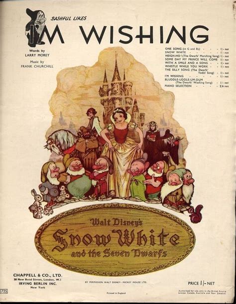 I'm Wishing:- Song from Walt Disneys "Snow White" only £10.00