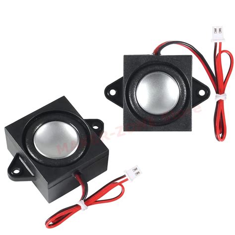 2Pcs Speaker 3 Watt 8 Ohm Single Cavity Mini Speaker Full Range Cavity