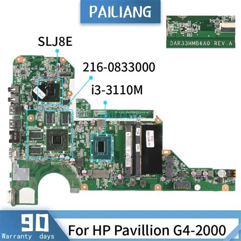 Dar Hmb A For Hp Pavillion G Mainboard Sr N I M