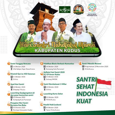 PENGAJIAN GUS BAHA DAN 10 KEGIATAN HARI SANTRI 2020 DENGAN SEDERHANA DI