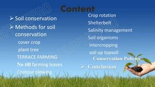 Soil Conservation PPT