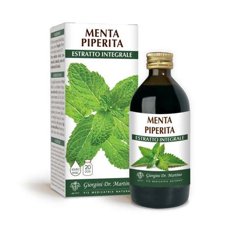 Menta Piperita Estratto Integrale Dr Giorgini Farmacia Loreto