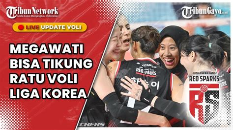 LIVE MEGAWATI HANGESTRI BISA TIKUNG RATU VOLI LIGA KOREA YouTube