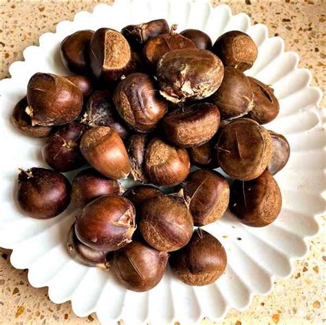 Sweet Roasted Chestnut Recipe Easyfoodcook