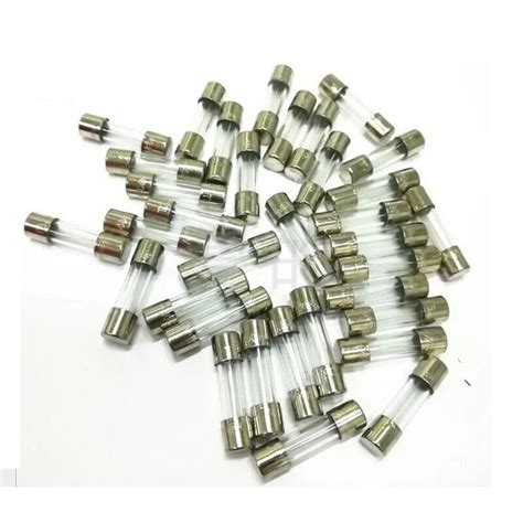 100pc 5 20mm 800ma Slow Fuse5 20t 800ma Glass Fuse 5mm 20mm New And Original Ebay