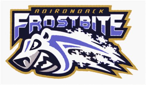 Adirondack Frostbite Hockey Logo From 2004 05 At