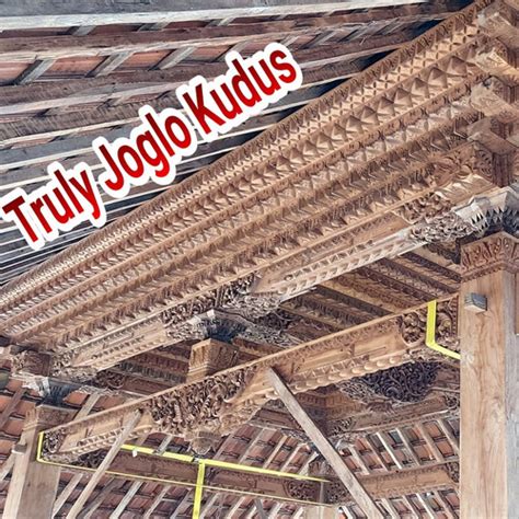 Jual Rumah Joglo Ukir Pendopo Soko 25cm Bahan Kayu Jati Lawas