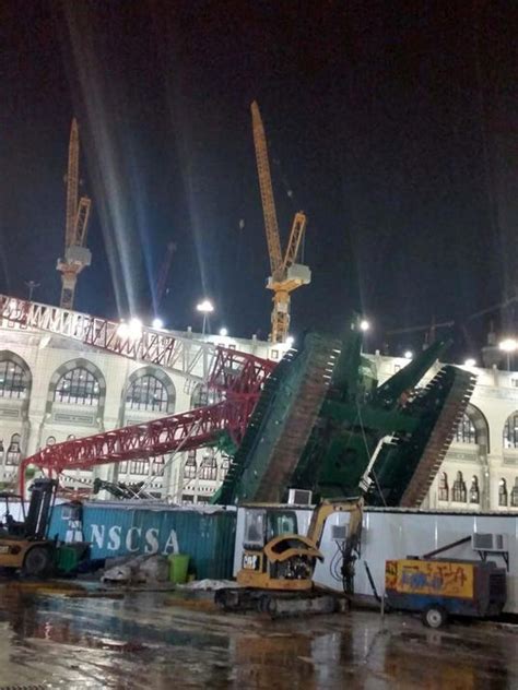 Saudi Arabia Dead In Crane Collapse At Mecca Mosque