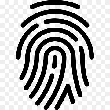 Fingerprint Computer Icons Touch Id Finger Print White Text Hand