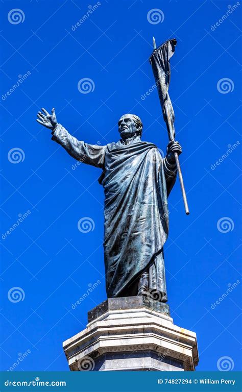 Father Miguel Hidalgo Statue Dolores Hidalgo Mexico Stock Photo - Image ...