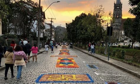 Ruas No Centro Hist Rico Ser O Interditadas Para Montagem Dos Tapetes E