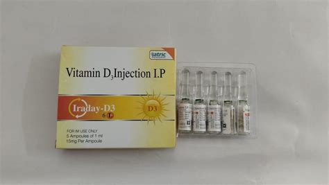 Vitamin D3 Injections I P 1 Ml At Best Price In Baddi Id 2851554768591