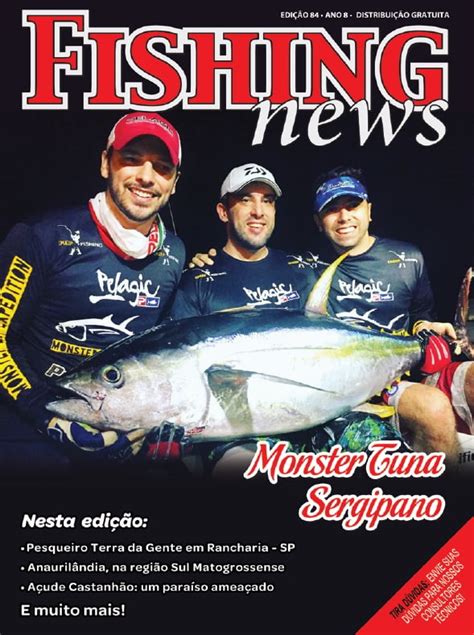 Mat Ria Na Revista Fishing News Pesqueiro Terra Da Gente