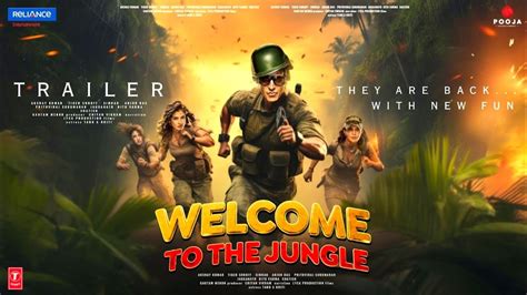 Welcome To The Jungle Teaser Akshay Kumar Disha Ravina Welcome