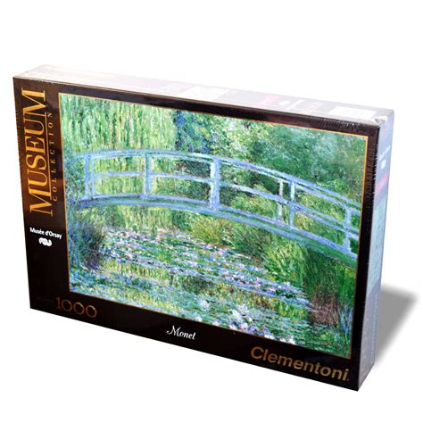 Puzzle 1000 pièces Monet Le bassin aux nymphéas Clementoni Rue