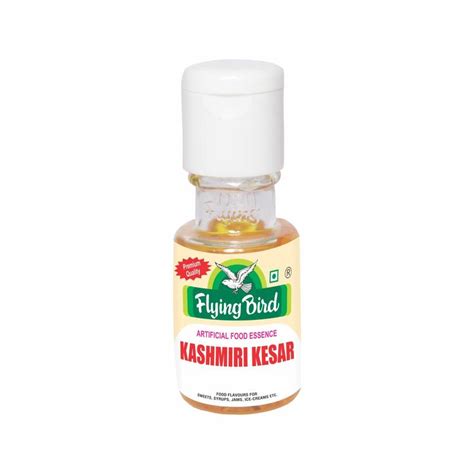 Flying Bird Artificial Food Essence Kashmiri Kesar 20 Ml Star Bazar Japan