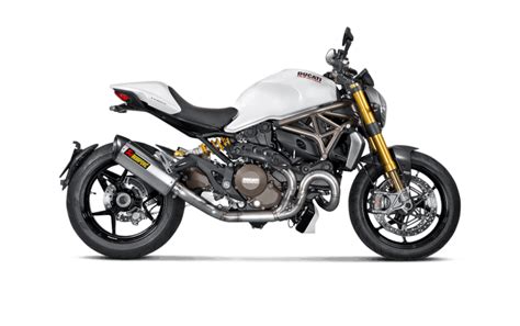 Akrapovic Titanium Full Exhaust System Ducati Monster 821 1200