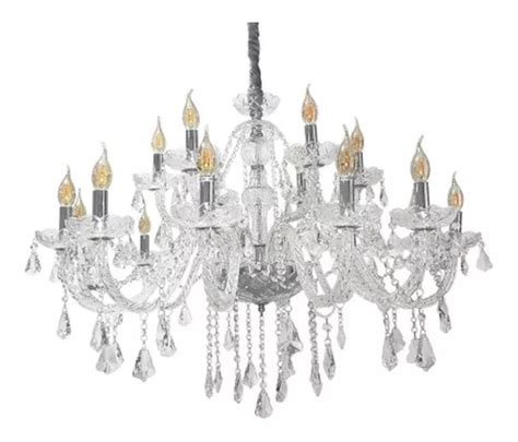 Lustre De Cristal Leg Timo K Bra Os Candelabro Parcelamento