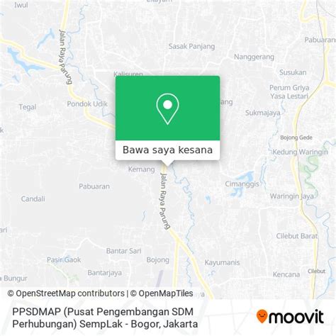 ppsdmap pusat pengembangan sdm perhubungan semplak bogor