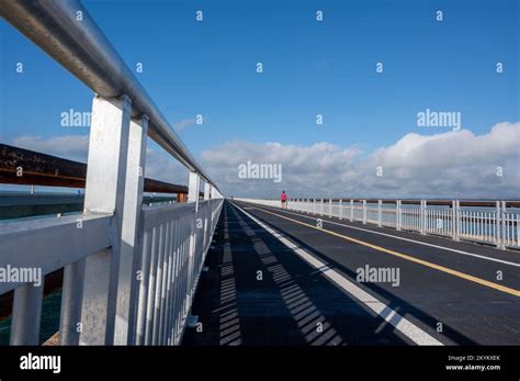 Old seven mile bridge, Keys, Florida Stock Photo - Alamy