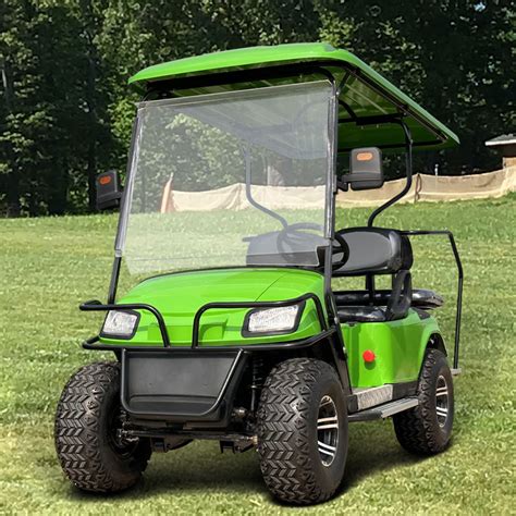 Electric Utility Golf Cart 4 Person 60V Electric Lifted Golf Cart Off