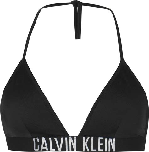 Calvin Klein Intense Power Triangle Bikini Top PVH Black Pris