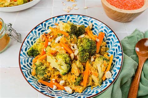 Curry De Brocoli Lentilles Corail Et Lait De Coco Recette Les Commis