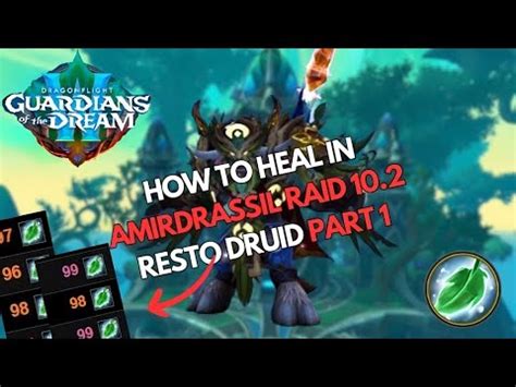 PART 1 How To Heal In Amirdrassil Raid 10 2 As Resto Druid Other