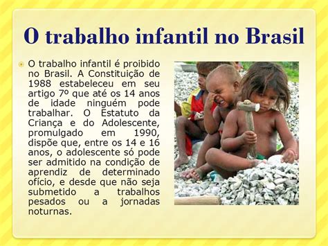 Resumo Sobre O Trabalho Infantil No Brasil Trabalhador Esforçado