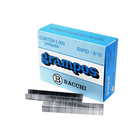 Grampo 9 10 Bacchi Galvanizado 5000un Big Supri Suprimentos Para